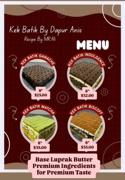 Kek Batik 8"