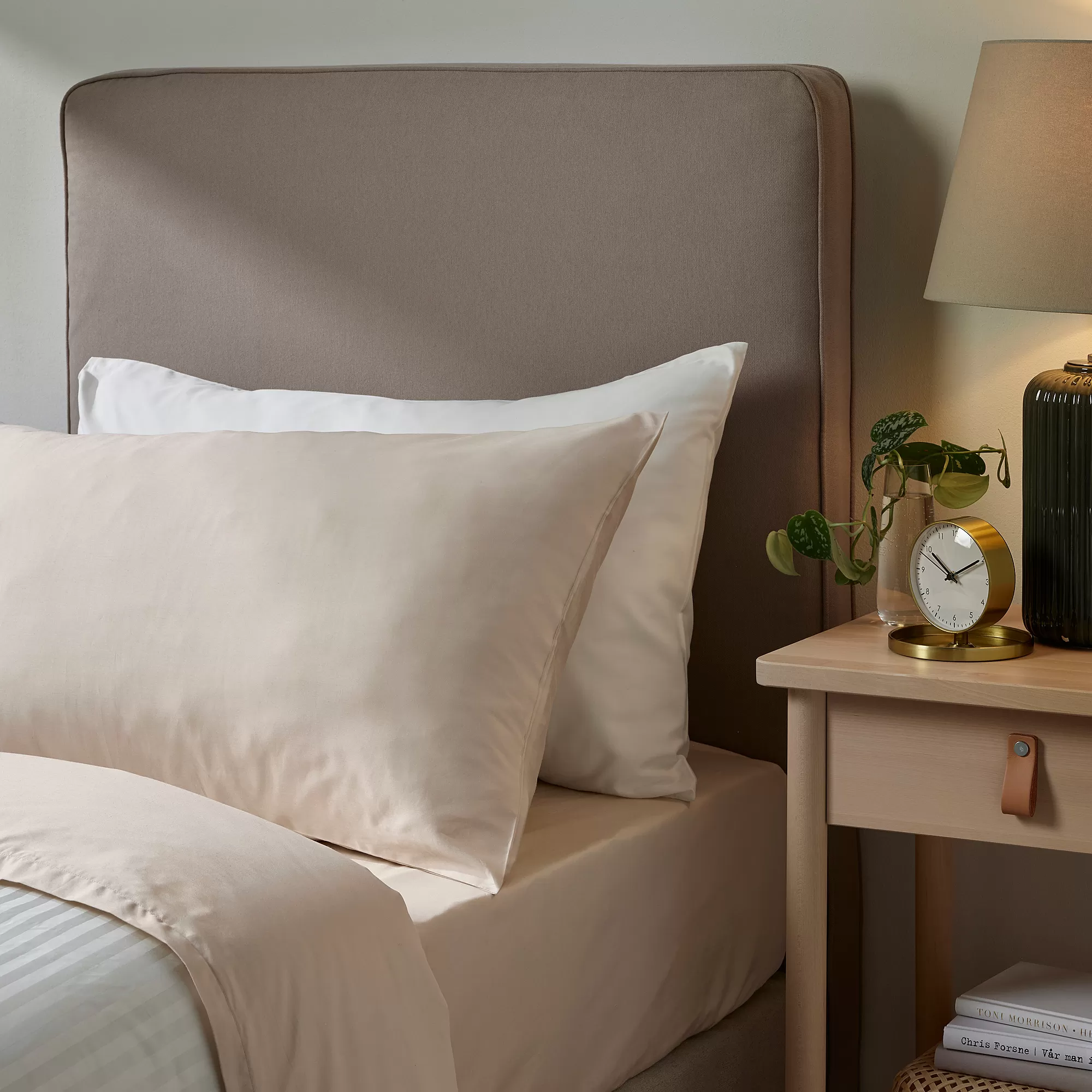 Pillowcase, light beige, 50x80 cm NATTJASMIN_4