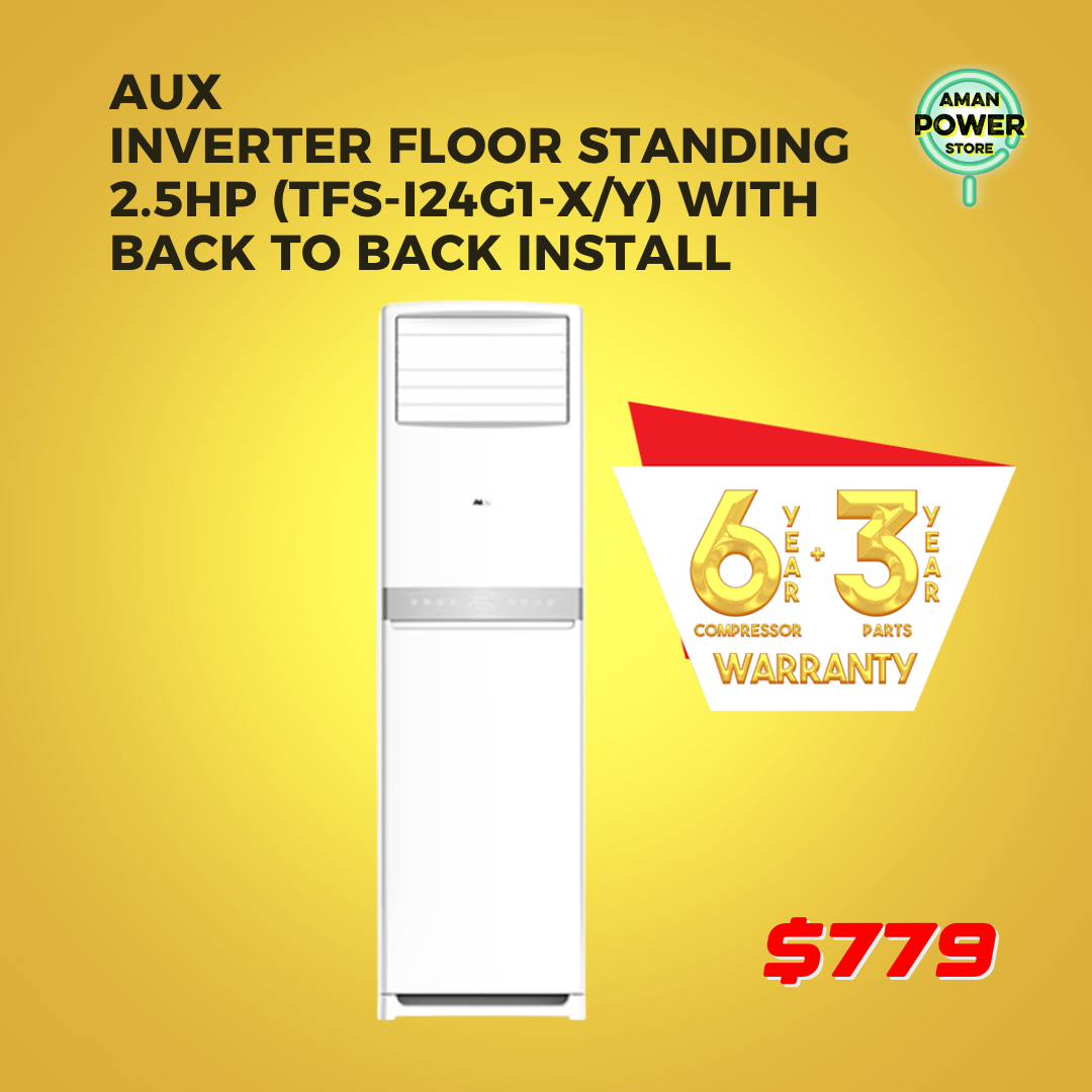 AUX  INVERTER FLOOR STANDING 2.5HP (TFS-I24G1-X/Y) WITH BACK TO BACK INSTALL _0