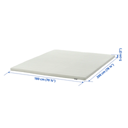 Mattress Pad Ikea NISSEHOLM 180x200
