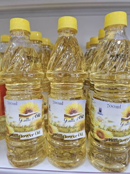 MPS23- Sunflower oil Goutte d'Or 700ml