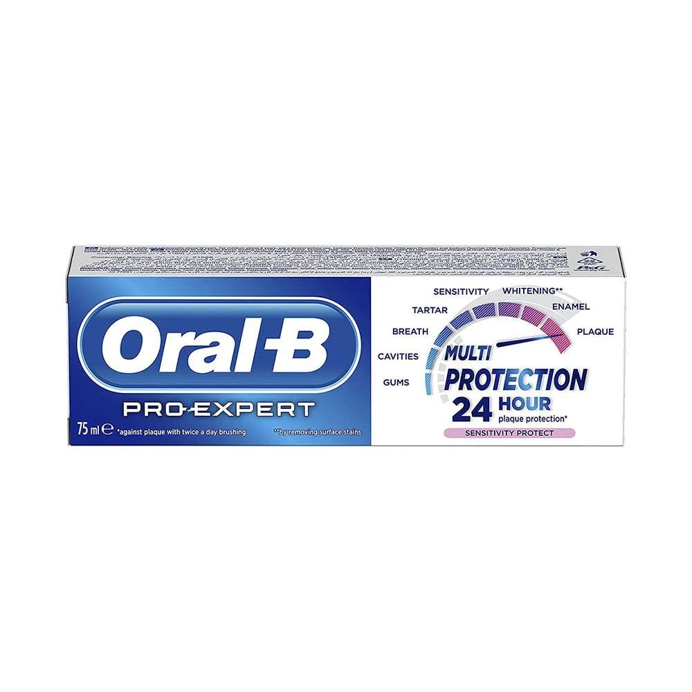 Oral b pro expert multi protection 24 h sensitivity protect - معجون أسنان برو اكسبرت 24 ساعة حماية الاسنان الحساسة من ااورال-بي_0