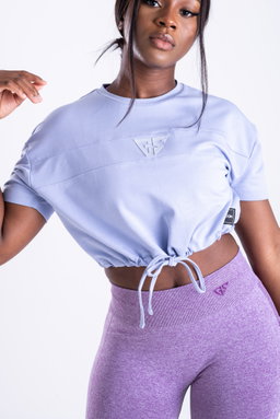 Icon Crop T-Shirt (lilac)