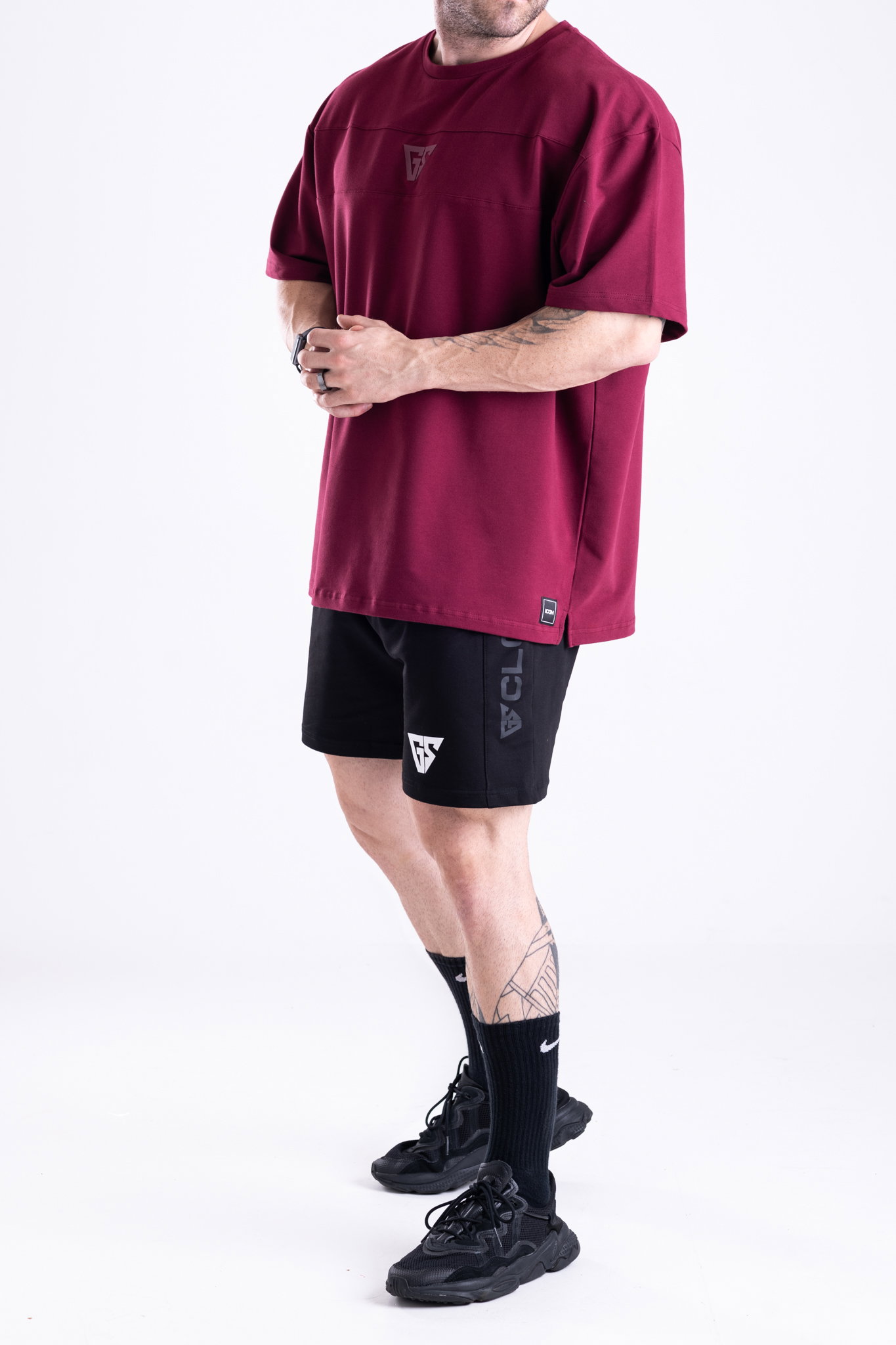 Icon T-Shirt (Burgundy)_1