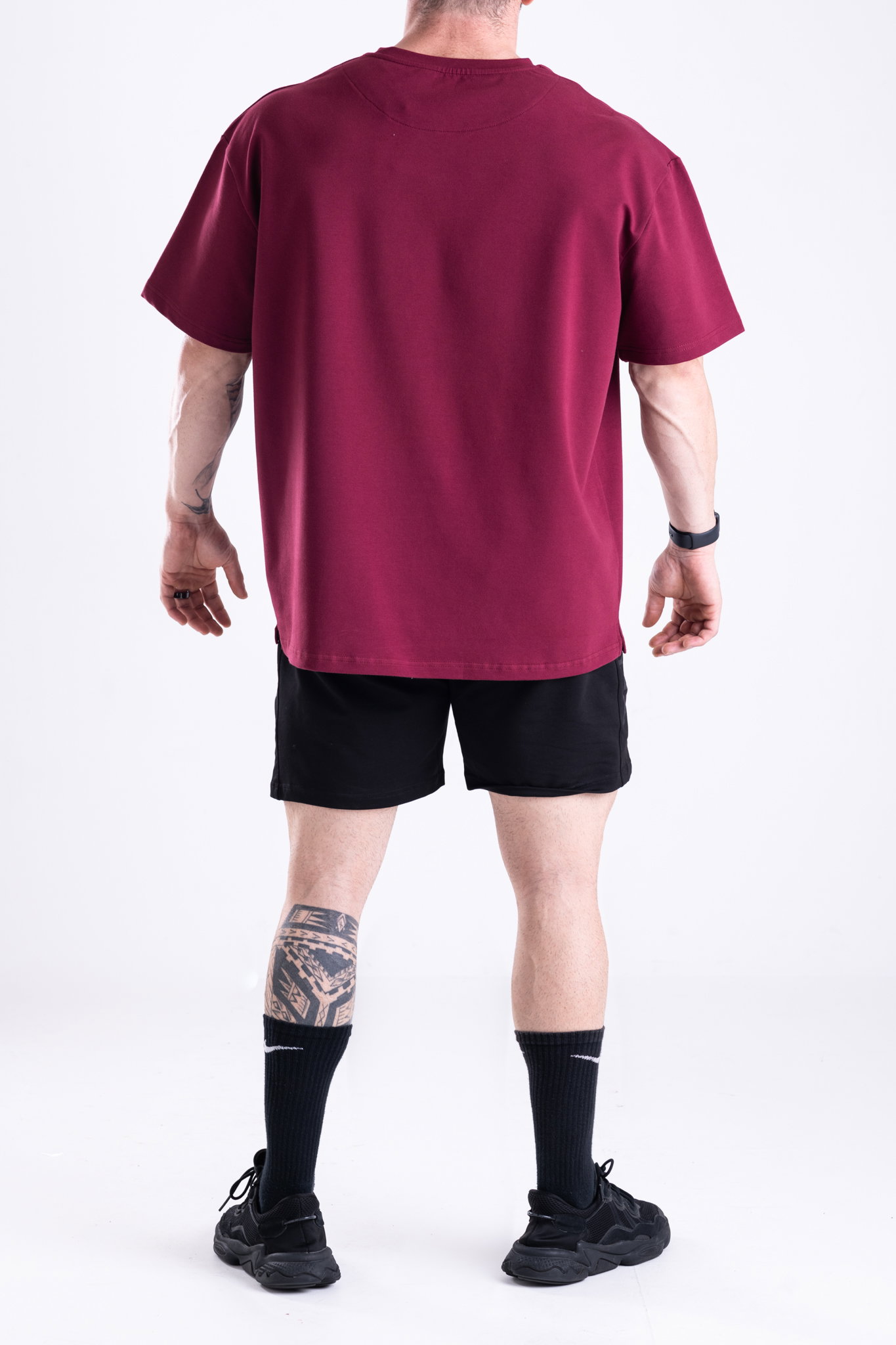 Icon T-Shirt (Burgundy)_2