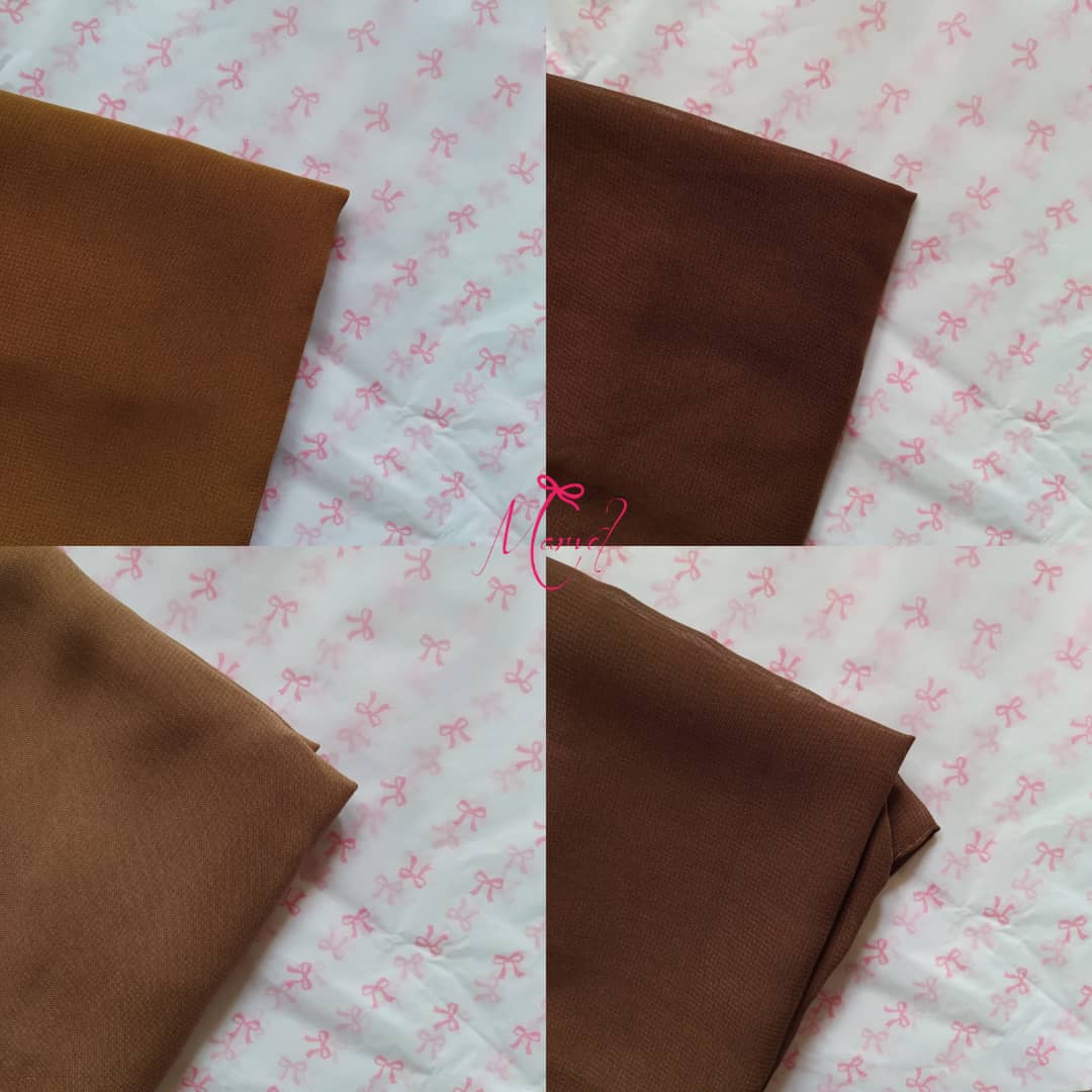 طرحة مدمجة مع بندانه (ملون) _6