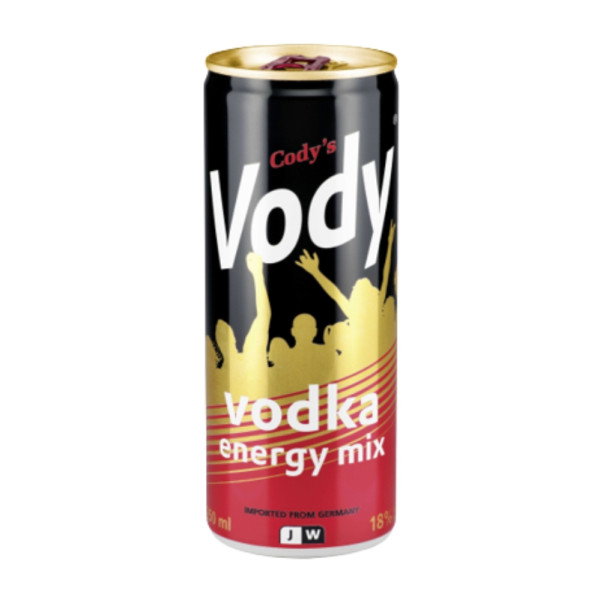 Vody Vodka Energy Drink