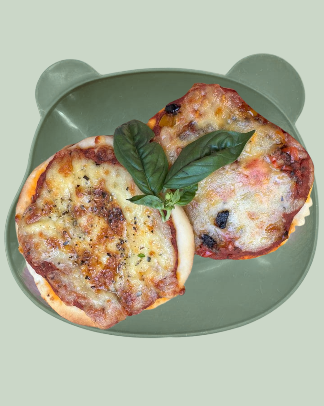 High Protein Mini Pizzas | Tots_1