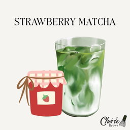 Strawberry Matcha Latte