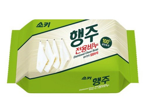 소키 행주전용 세탁비누 Dishtowel Clean Soap 150g*2
