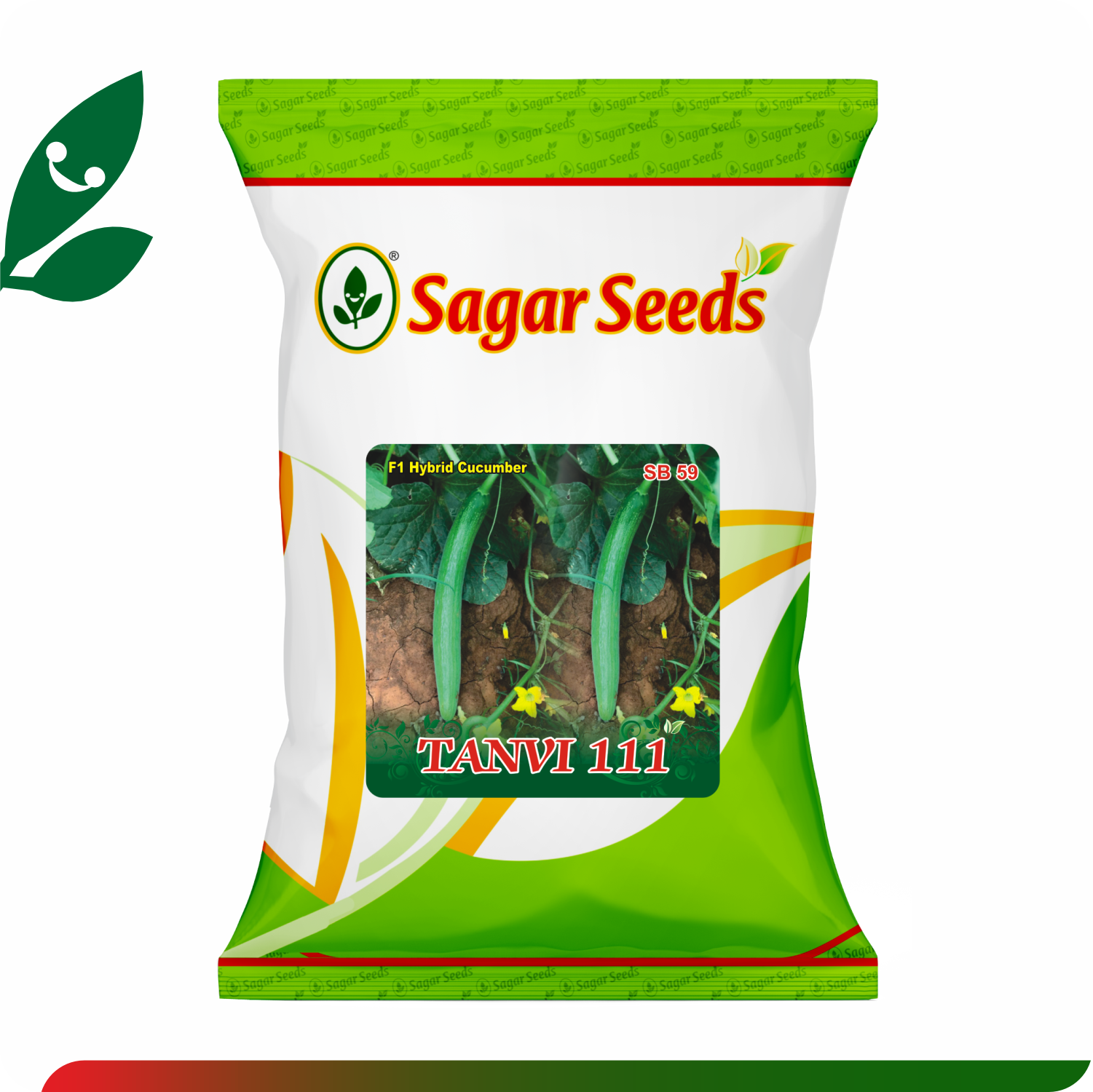 Sagar Tanvi 111 F1 Cucumber (25g)_1