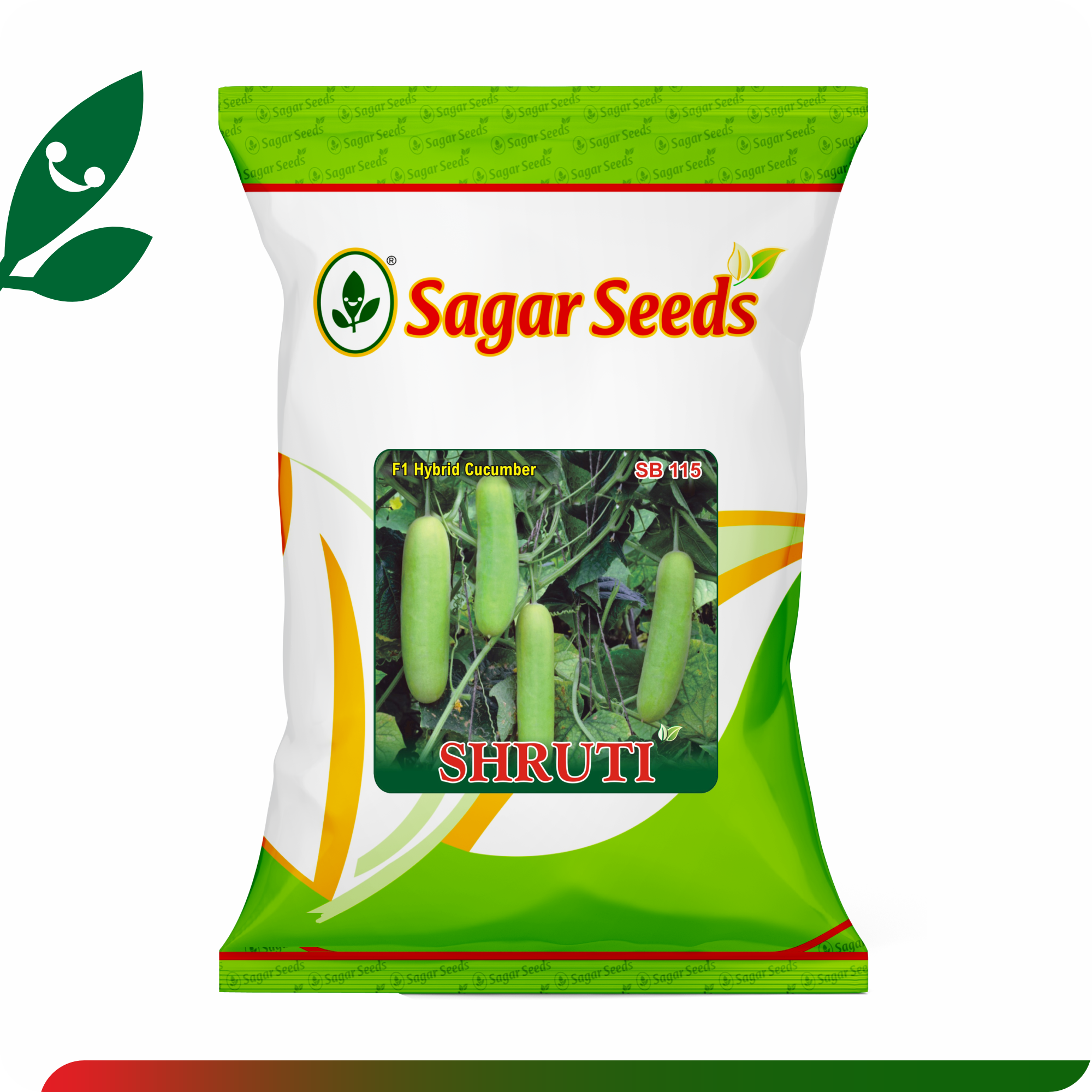 Sagar Shruti F1 Cucumber (25g)_2