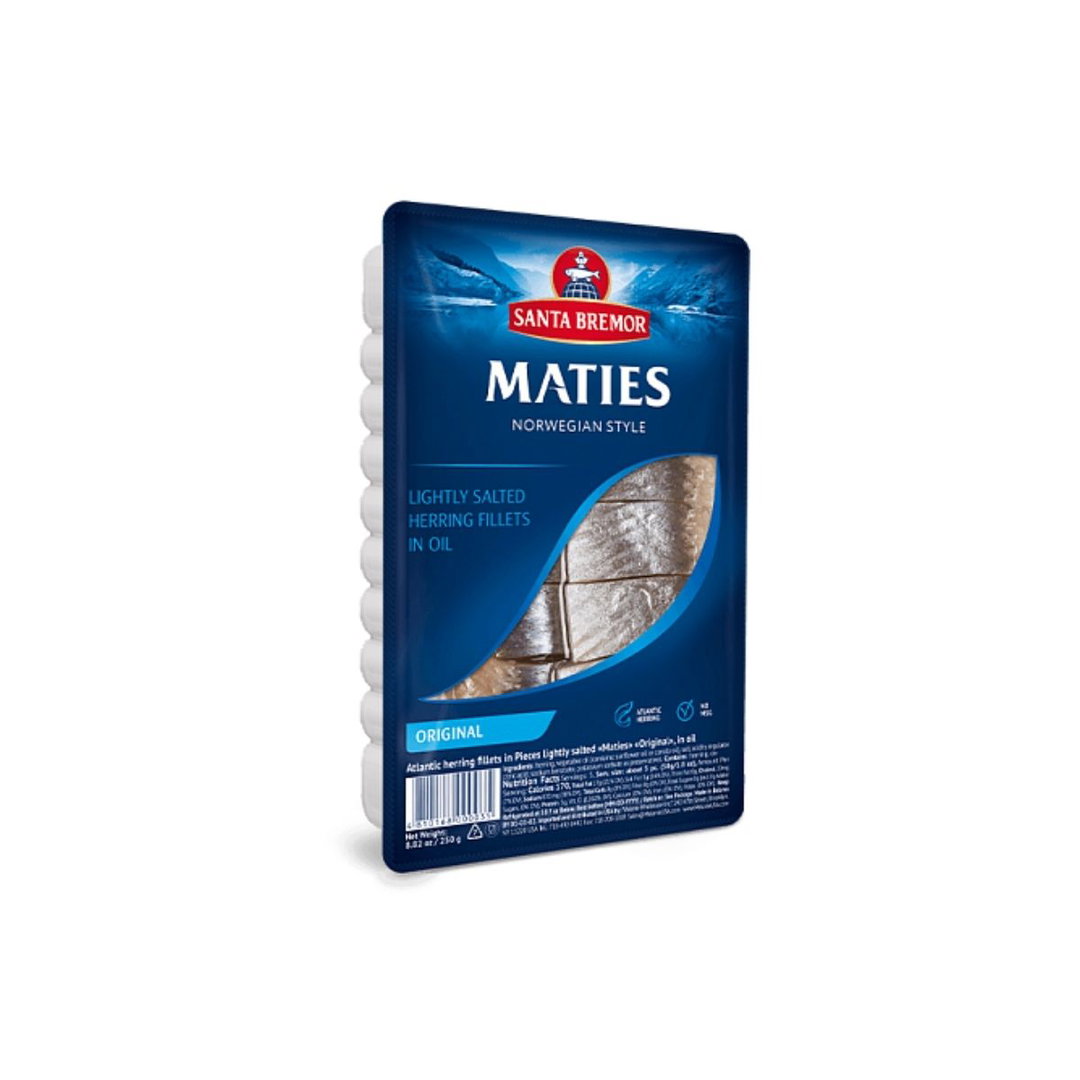 Maties Atlantic herring fillet lightly salted "Original"