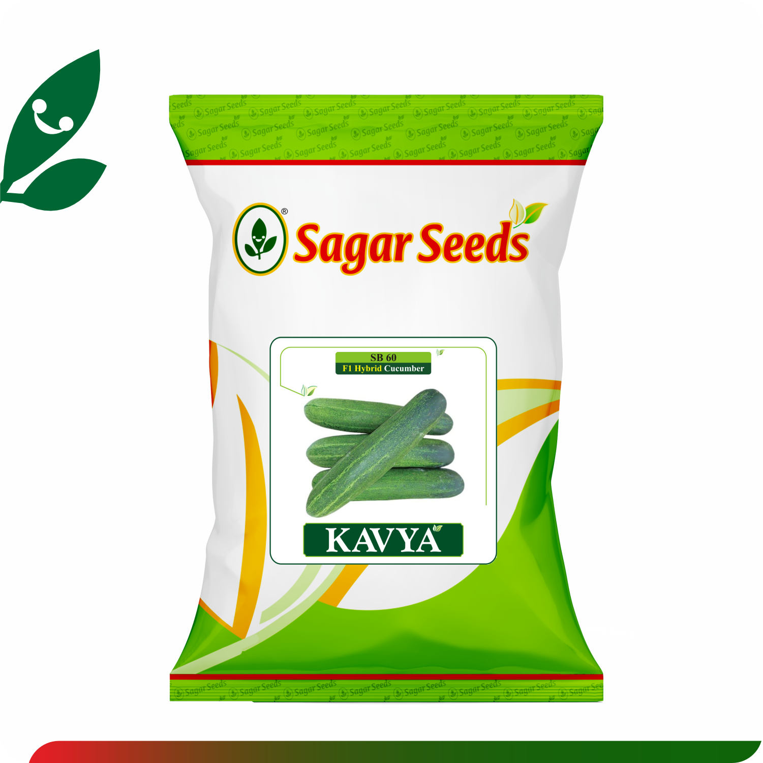Sagar Kavya F1 Cucumber (25g)_2