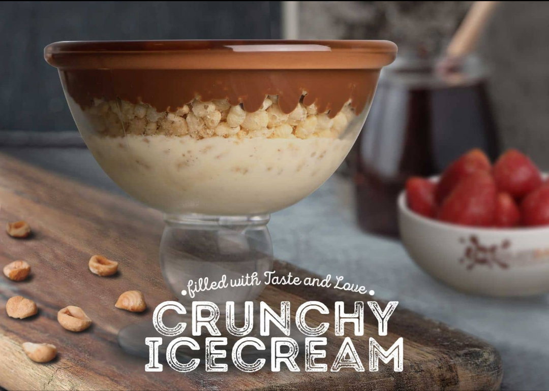 Crunchy ice cream _0