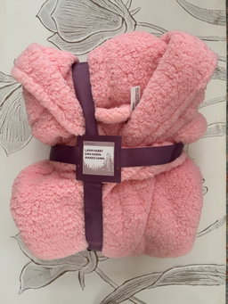 Shepa  knee length Hooded Robe 