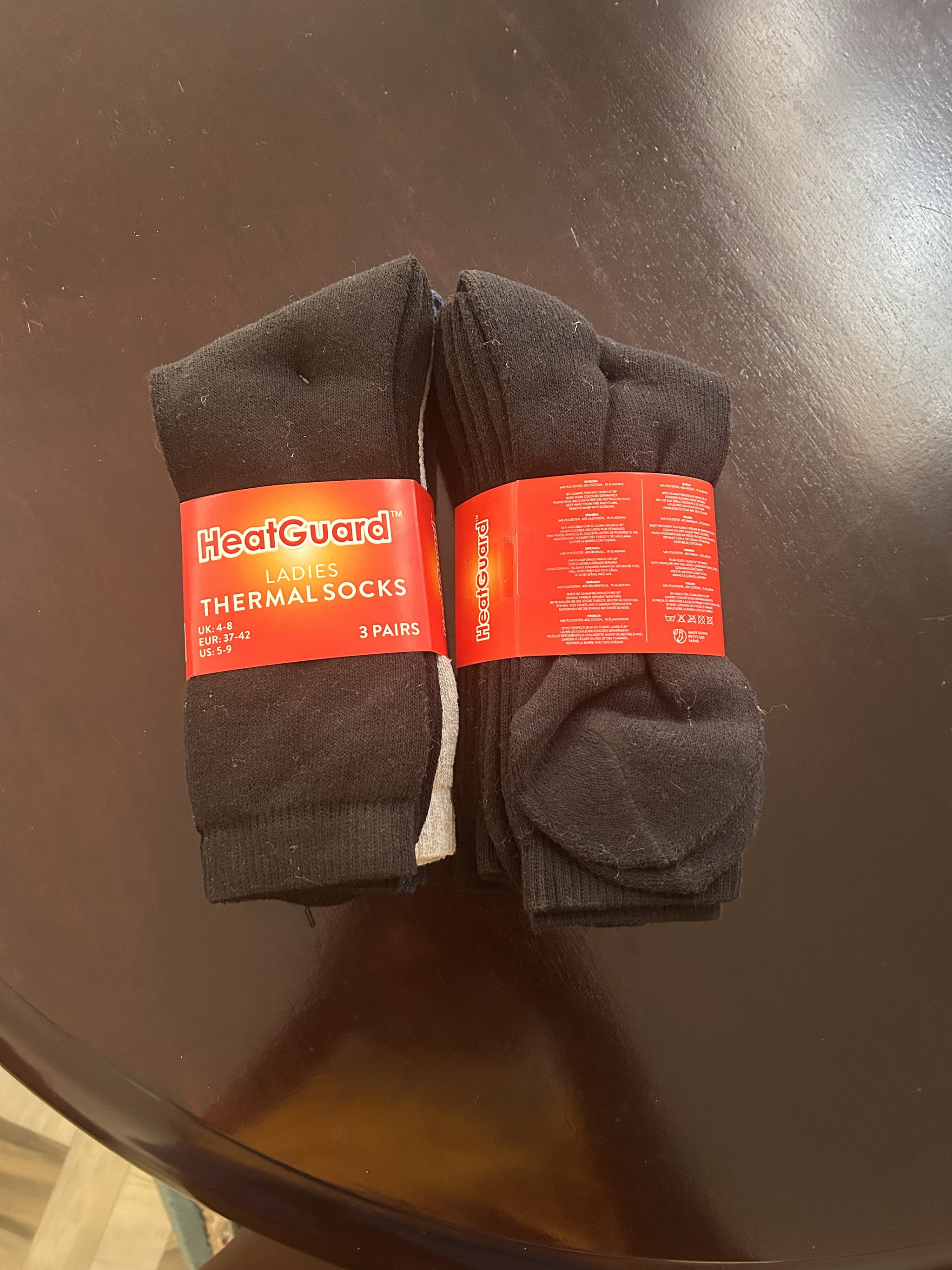 Ladies Thermal Socks 3 pairs_2
