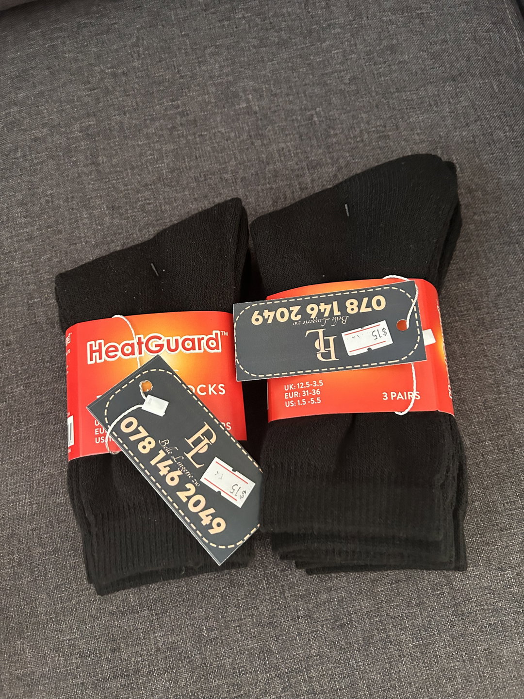 Boys Thermal Socks 3 pairs