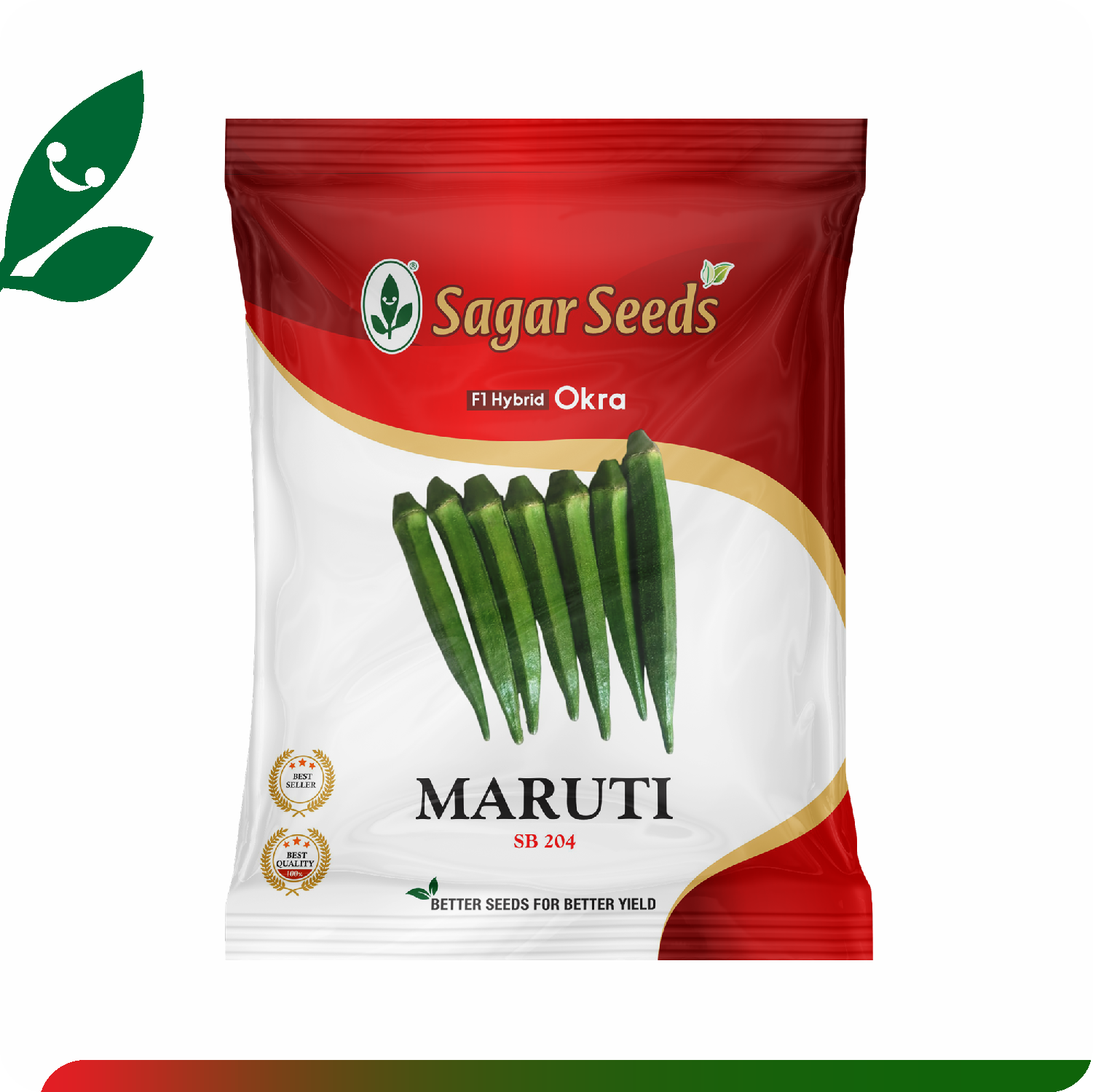 Sagar Maruti F1 Okra (500g)_0