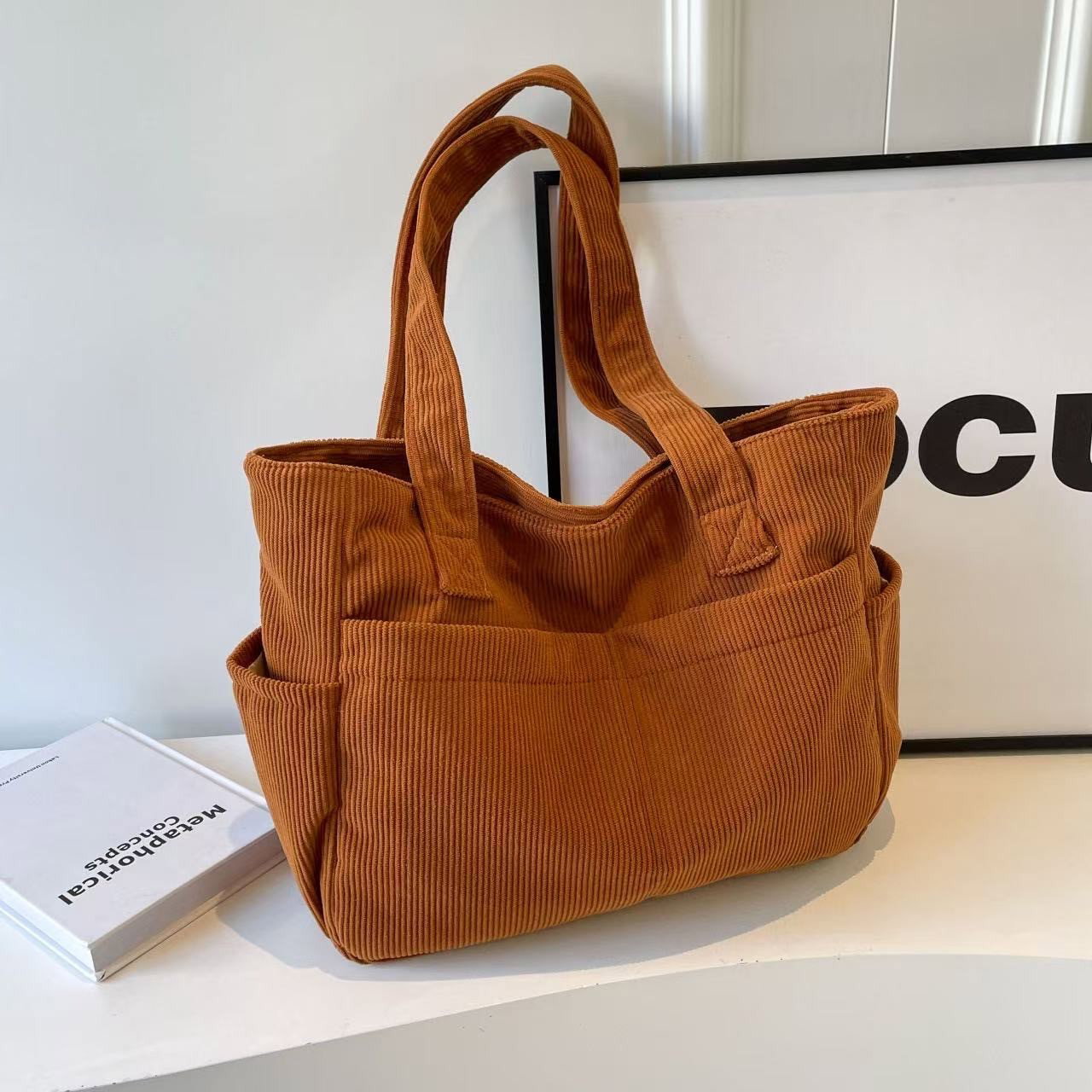 PREMIUM Sienna Corduroy Laptop bag_1