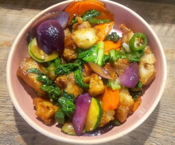Poisson aux légumes
