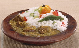 Riz blanc + sauce 
