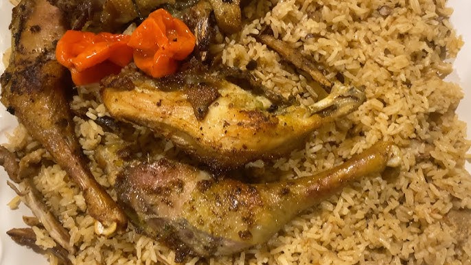 Riz soumbala au poulet_0