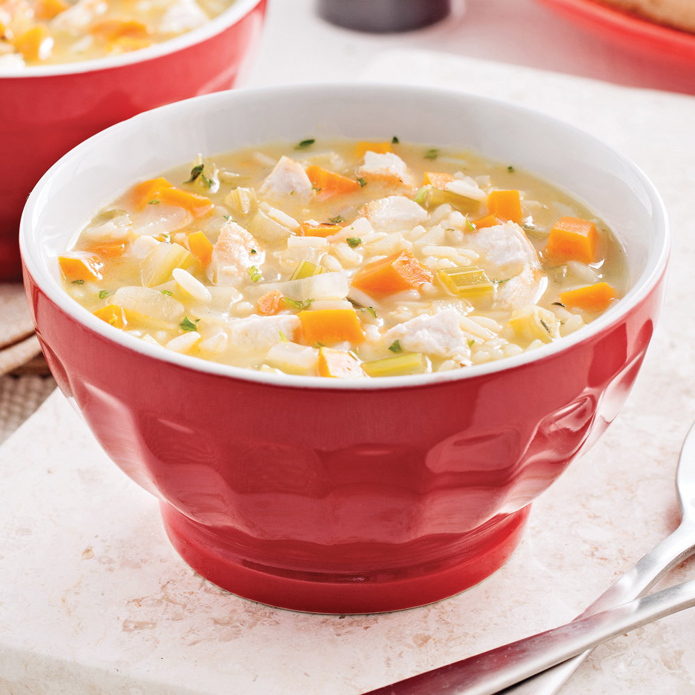 Soupe de poulet