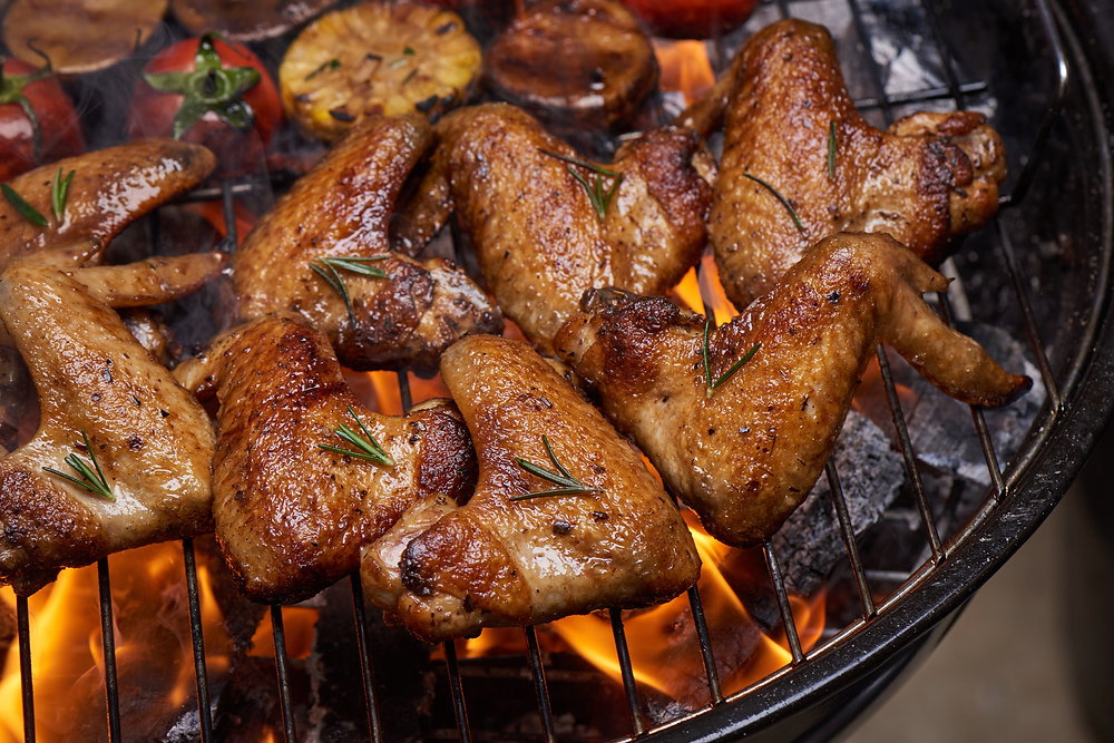 Poulet braisé à l'ail