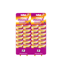 Gillette Minora II Disposable Razors Single