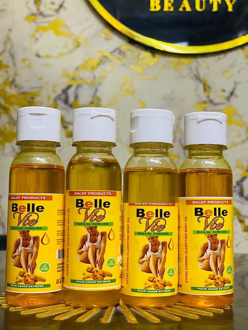 Huile de belle et huile de turmeric _0
