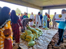 Monthly Rice Support - A simple meal. A meaningful relief.