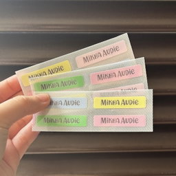 (stiker BAJU) Printed Polyflex COLORSET