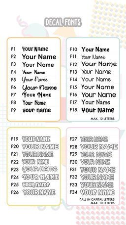 (stiker BAJU) Polyflex Label 1cm (max 8 huruf)