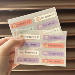 (stiker BAJU) Printed Polyflex Karakter