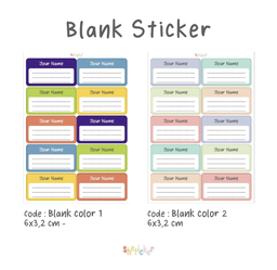 Blank Sticker