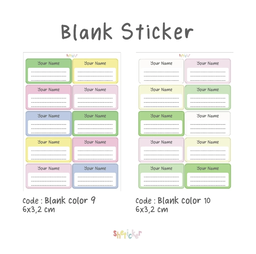 Blank Sticker