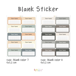 Blank Sticker