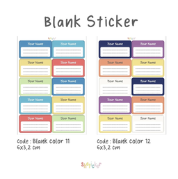Blank Sticker