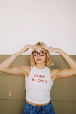 Dumb Blond Grey Vest 