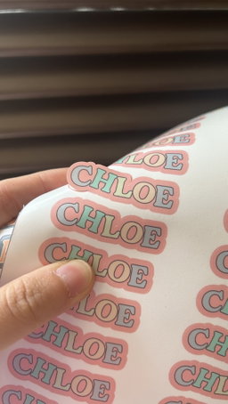 CC Name Label