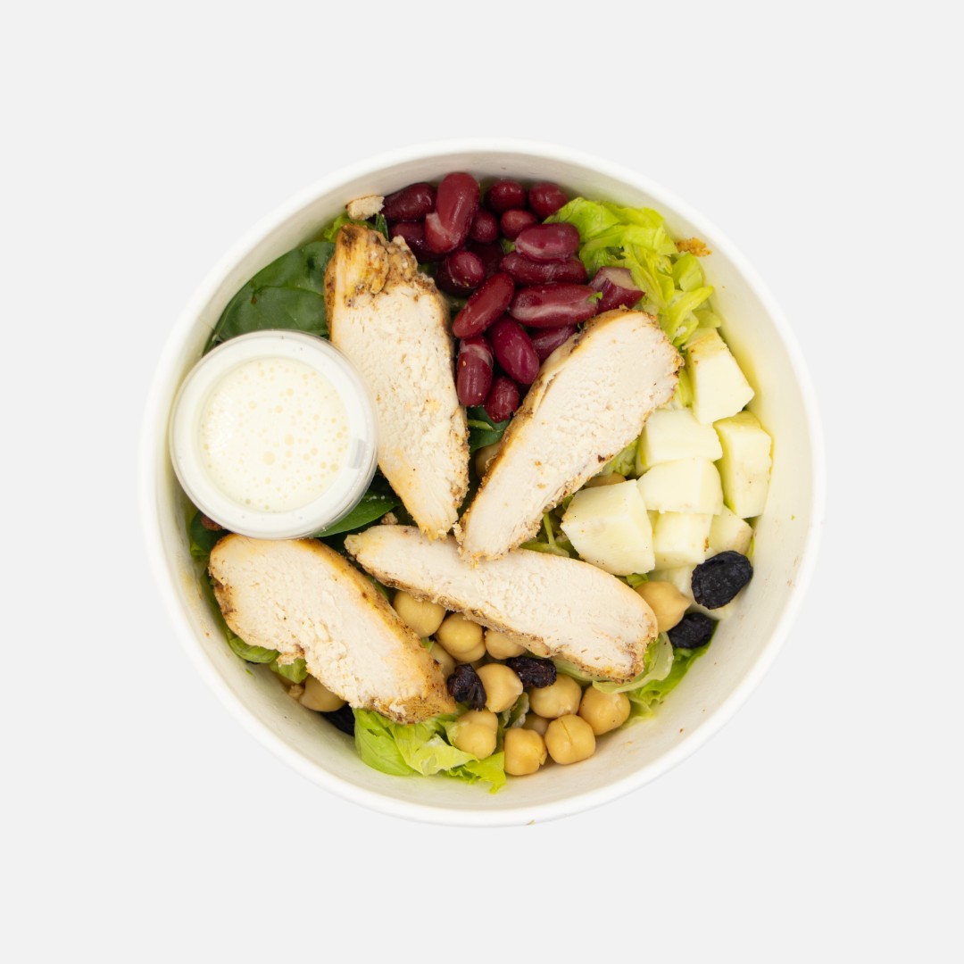 Chicken Halloumi Salad 250g_0