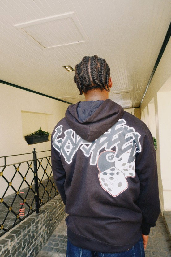 Hoodie Godspeed Dice Black