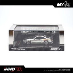 INNO MODEL 1/64 SILVIA S15 TOP SECRET - CHROME SILVER (TASKL25)
