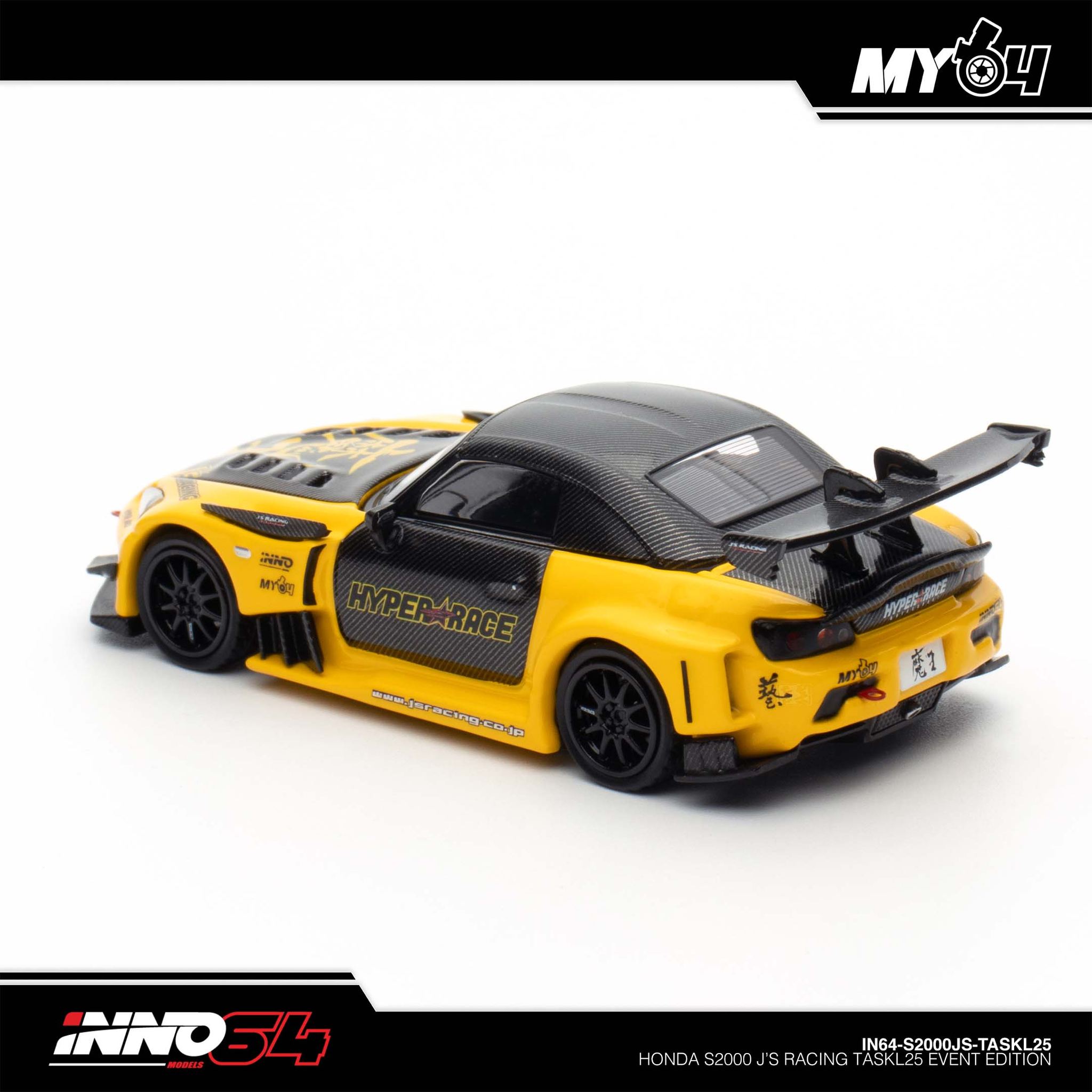 INNO MODEL 1/64 HONDA S2000 - JS RACING (TASKL25)_7