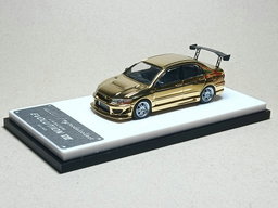 MODELCOLLECT 1/64 MITSUBISHI EVO 7 - GOLD CHROME