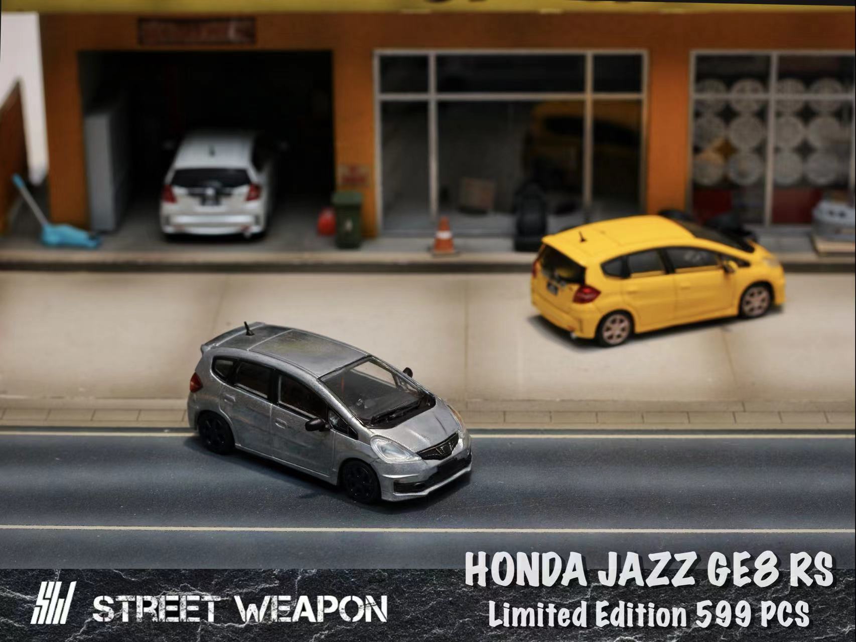 STREET WEAPON MODEL 1/64 HONDA JAZZ GE8 RS_4
