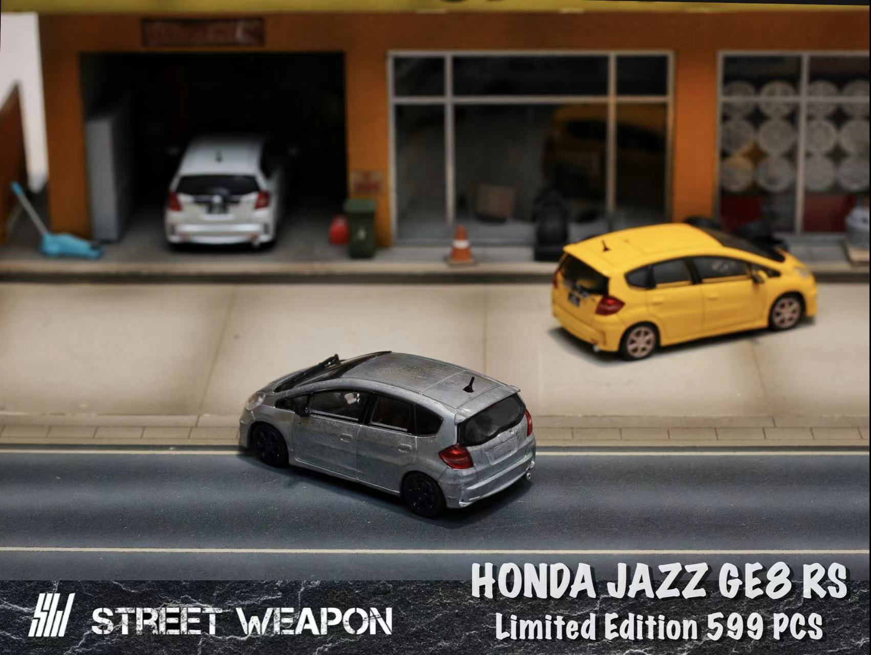STREET WEAPON MODEL 1/64 HONDA JAZZ GE8 RS_1
