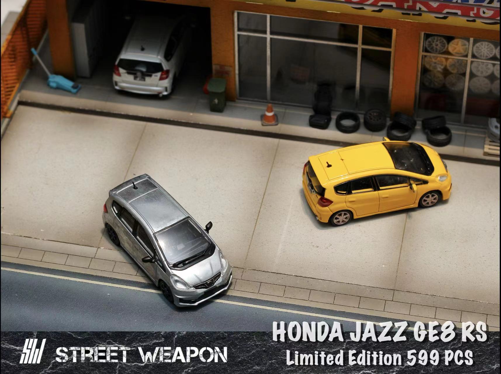 STREET WEAPON MODEL 1/64 HONDA JAZZ GE8 RS_6