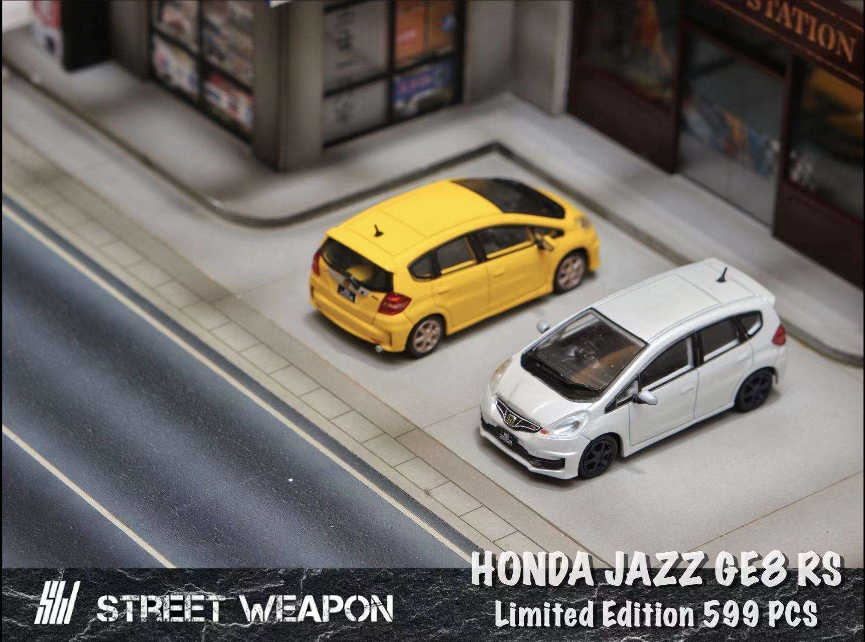 STREET WEAPON MODEL 1/64 HONDA JAZZ GE8 RS_2